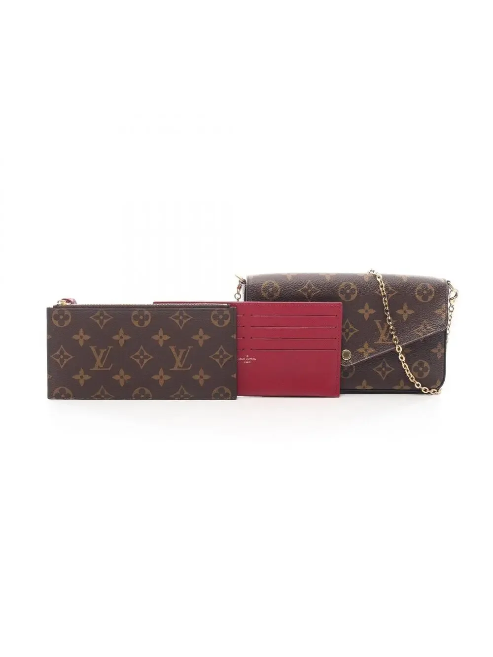 Louis Vuitton Pochette Felicie Chain #360574L13B